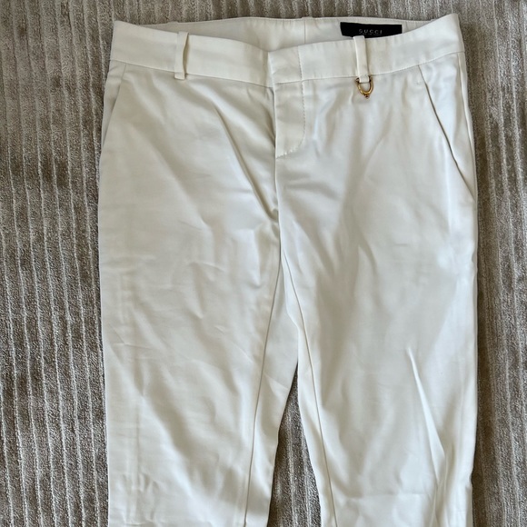 Ivory Gucci Pants. NEVER WORN (From Bergdorf’s) - Picture 5 of 5